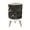 Color 1, variant on Small Trash Can with Lid Elegant Floral Blue Gold Ginkgo Leaves Dark 1.8 Gallon Dog Proof Trash Can Round Garbage Can Waste Bin Wastebasket for Bathroom Bedroom Living Room
