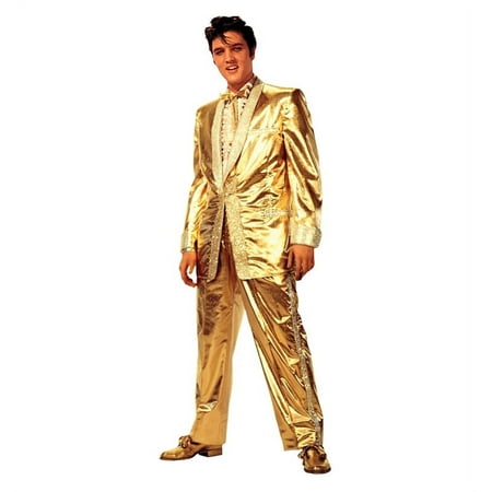 Advanced Graphics Elvis Presley Gold Lame Suit Cardboard Stand-Up, 6 ft