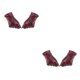 thumbnail image 3 of Guantes de conducción Qarigey de cuero para mujer invierno elasticidad simplicidad manoplas impermeables alambre rojo 2Conjunto, 3 of 6
