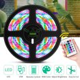 thumbnail image 4 of Tira de luces LED RGB con control remoto de 24 teclas 16 colores Luces LED flexibles Retroiluminación de TV a prueba de agua, 4 of 8