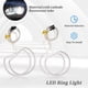 thumbnail image 5 of 4x Ccfl Angel Eye Halo Led Ring Light White Non-Projector for Bmw E46 3 Series, 5 of 5