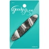 Goody Glam Metal Hammered Oval Auto Clasp Barrette