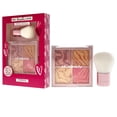 thumbnail image 4 of MCoBeauty Iluminador de 0.705 oz, Brocha Big Beauty Love Radiant Highlight and Glow Quad con cepillo 2.00 Pc MCoBeauty Iluminador de 0.705 oz, Brocha 2 Pc, 4 of 6