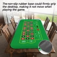 thumbnail image 4 of GSE Games & Sports Expert Casino Roulette Tabletop Layout Mat with Carrying Bag Non-Slip Rubber Roulette Table Top Mat for Family/Friends Parties Casino Night, 4 of 5