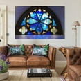 thumbnail image 3 of Stained Glass Church Window Poster Decorative Painting Canvas Wall Art Living Room Posters Bedroom Painting,Unframe-style,08x12inch(20x30cm), 3 of 8