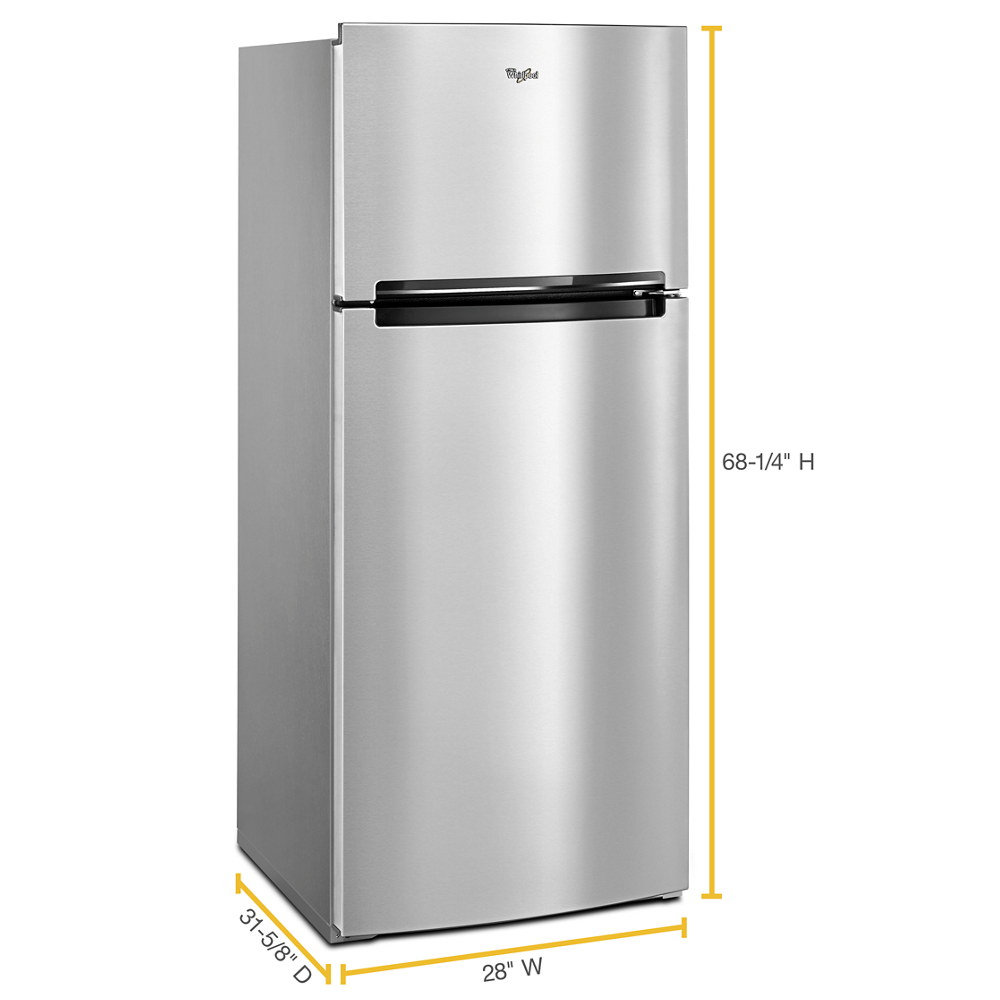 Whirlpool WRT518SZFM 17.6 Cu. Ft. Stainless Top Freezer Refrigerator - image 4 of 4