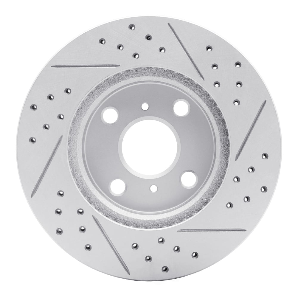 Dynamic Friction Company 830-76078L DFC Geoperformance Rotor - Drilled and Slotted