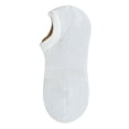 thumbnail image 1 of Zhuge 3 pares de calcetines invisibles para hombre, antideslizantes, de silicona, con absorción de humedad, de corte bajo, invisibles, informales, color blanco, 1 of 2