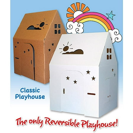 Easy Playhouse Classic Cardboard Playhouse