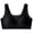 Black, variant on Levmjia Women Wireless Bras Comfortable Seamless Underwire Free Bras Daily Wear Breathable T Shirt Bra with Adjustable Straps for Sleeping Sports and Yoga