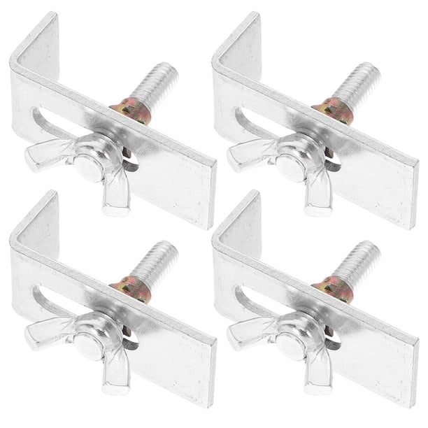 Luxshiny 4Ud Clips Para Fregadero De Cocina En Aleación De Zinc Y Hierro Soporte Duradero