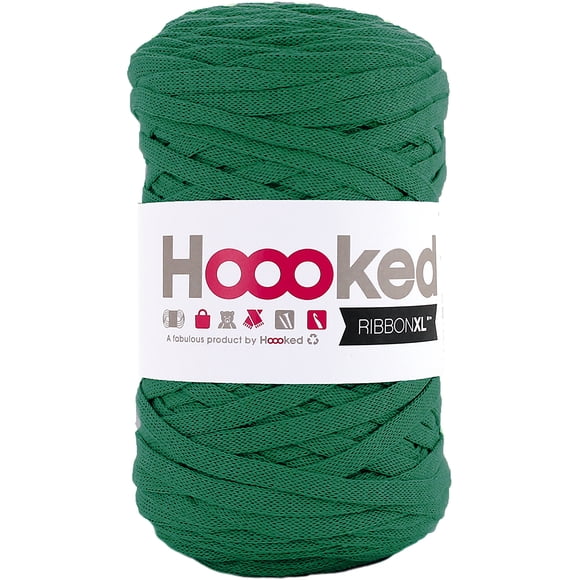 Hoooked Ribbon XL Yarn-Lush Green