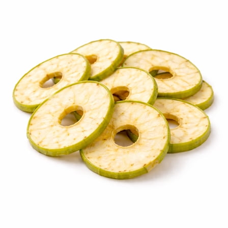 M.O.S Apple Chips No Sugar Added Dried Apple Slices Healthy Crunchy Fruit Snack 2 oz Made in USA