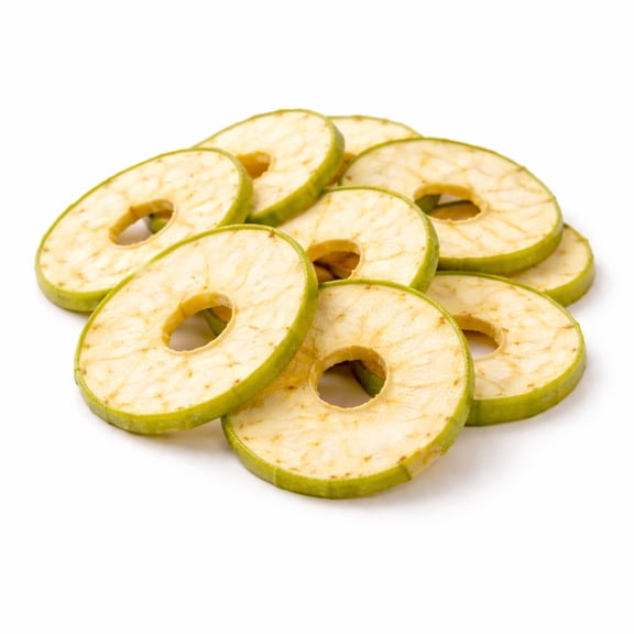 M.O.S Apple Chips No Sugar Added Dried Apple Slices Healthy Crunchy Fruit Snack 2 oz Made in USA
