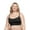 BLACK, variant on Warners® Blissful Benefits Women's Dig-Free Comfort Band with Seamless Stretch Wireless Lightly Lined Comfort Bra