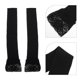 thumbnail image 3 of 1 par de guantes largos de encaje sin dedos para mujer, calentadores de brazos de punto negros, mangas de moda de invierno para mantener los brazos calientes, 3 of 7
