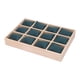 thumbnail image 5 of Caja de joyería para relojes, estuche multifuncional para relojes, regalo de San Valentín, 12 unidades Almohada verde, 5 of 9