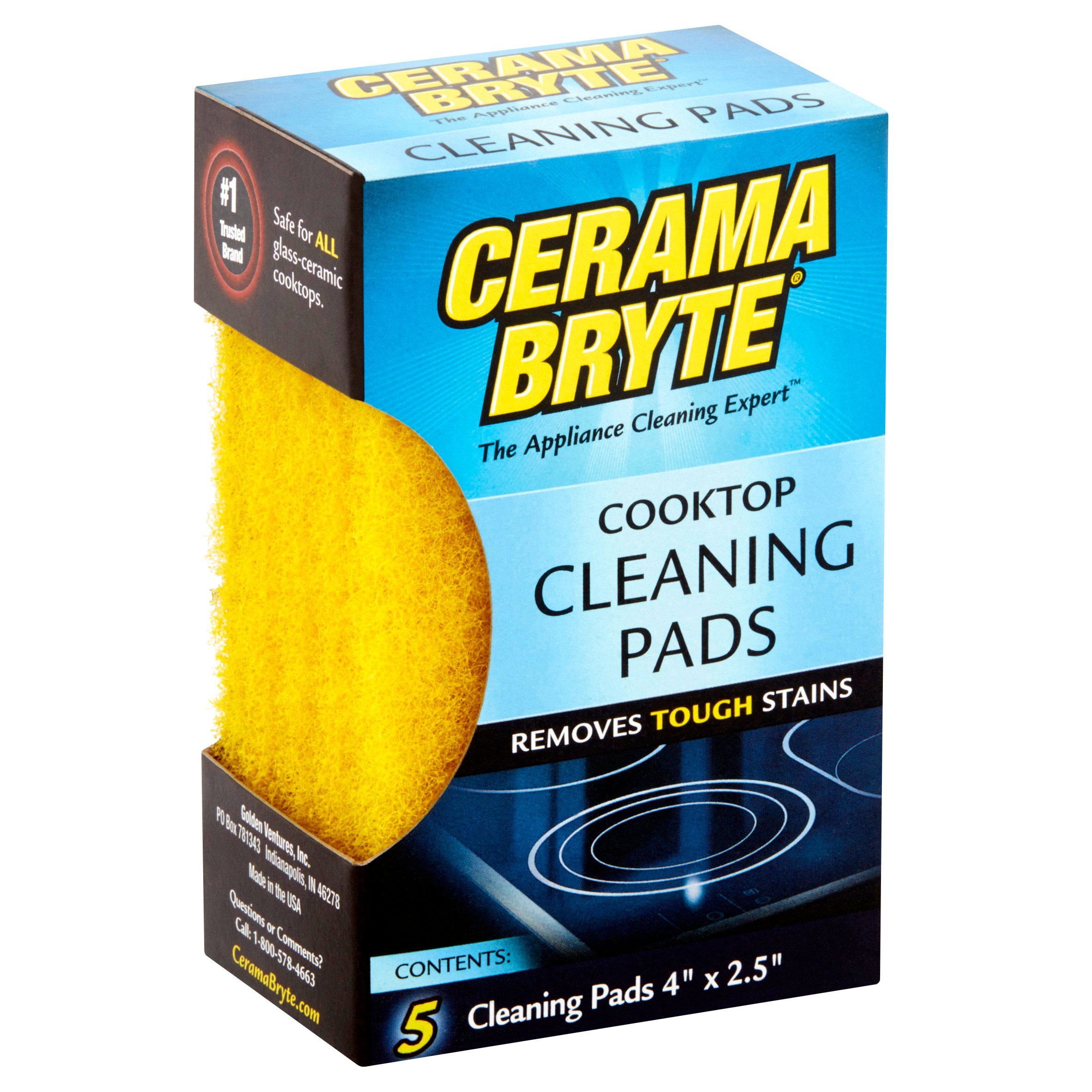 ceramic cooktop cleaning pads