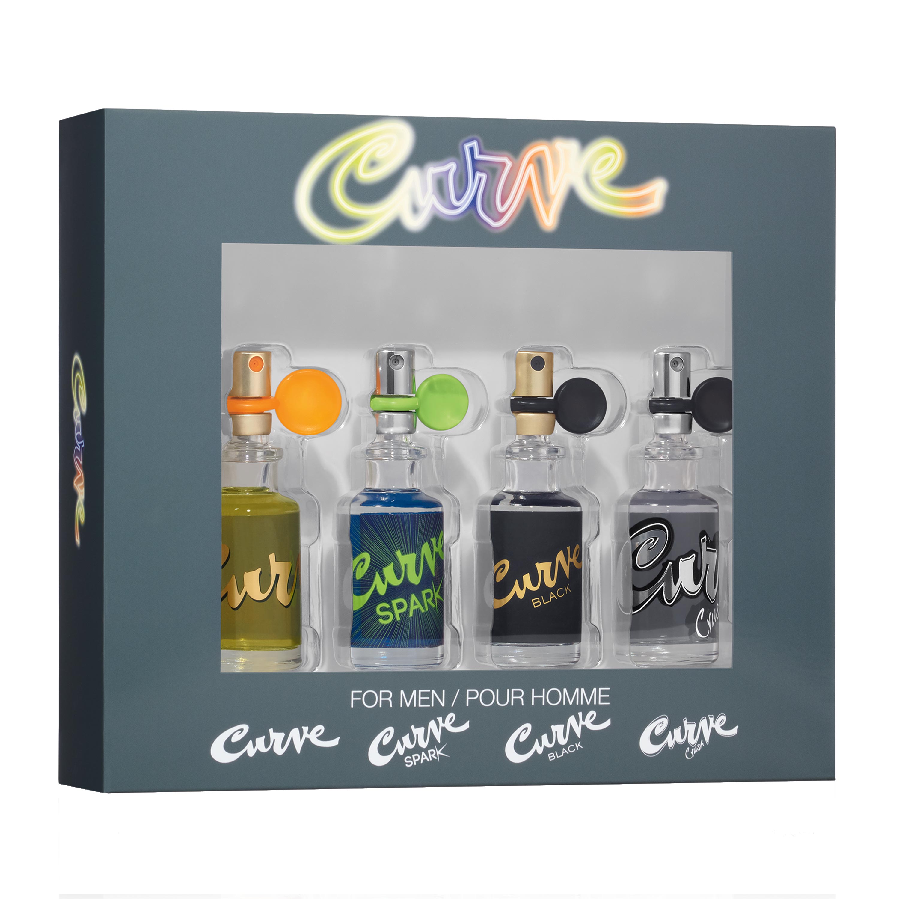 Curve Men's Cologne 4 Piece Gift Set, 0.5 fl. oz. Eau de Cologne - image 5 of 8