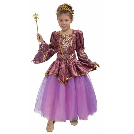 Plum Princess Girls Costume
