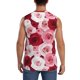 thumbnail image 4 of Balery Rose Camisetas sin mangas para hombre, absorbe la humedad y protege contra el mal olor.-Large, 4 of 7