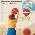 thumbnail image 2 of YUNAFFT Toddler Basketball Hoop Indoor,Mini Kids Basketball Hoop with Sticky Dart Board Toddler Toys,Birthday Gifts for 1-3 Year Old Boy, 2 of 6