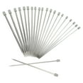 thumbnail image 4 of 22Pcs Knitting Needle Set, Straight Single Pointed Metal Knitting  25cm Metal Knitting  Set, 4 of 8