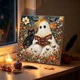 thumbnail image 2 of Halloween Diamond Art Kits For Adults Clearance, DIY Pearl Diamond Art, Hanging Ornament For Halloween Front Door Decor, DIY Fall Home Decor Wall Art, Halloween DIY Gift (Black), 2 of 7