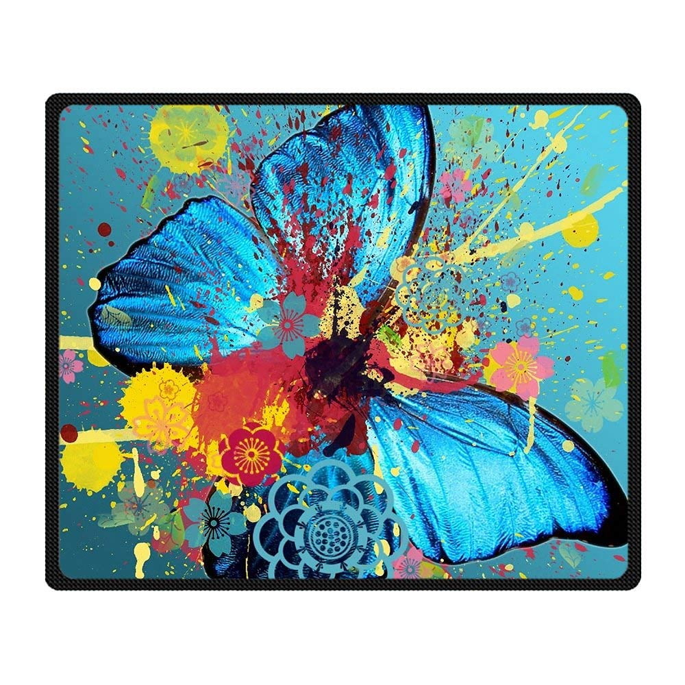RYLABLUE Butterfly Blanket Fleece Throw Blanket for Sofa or Bed 58x80 inches Walmart