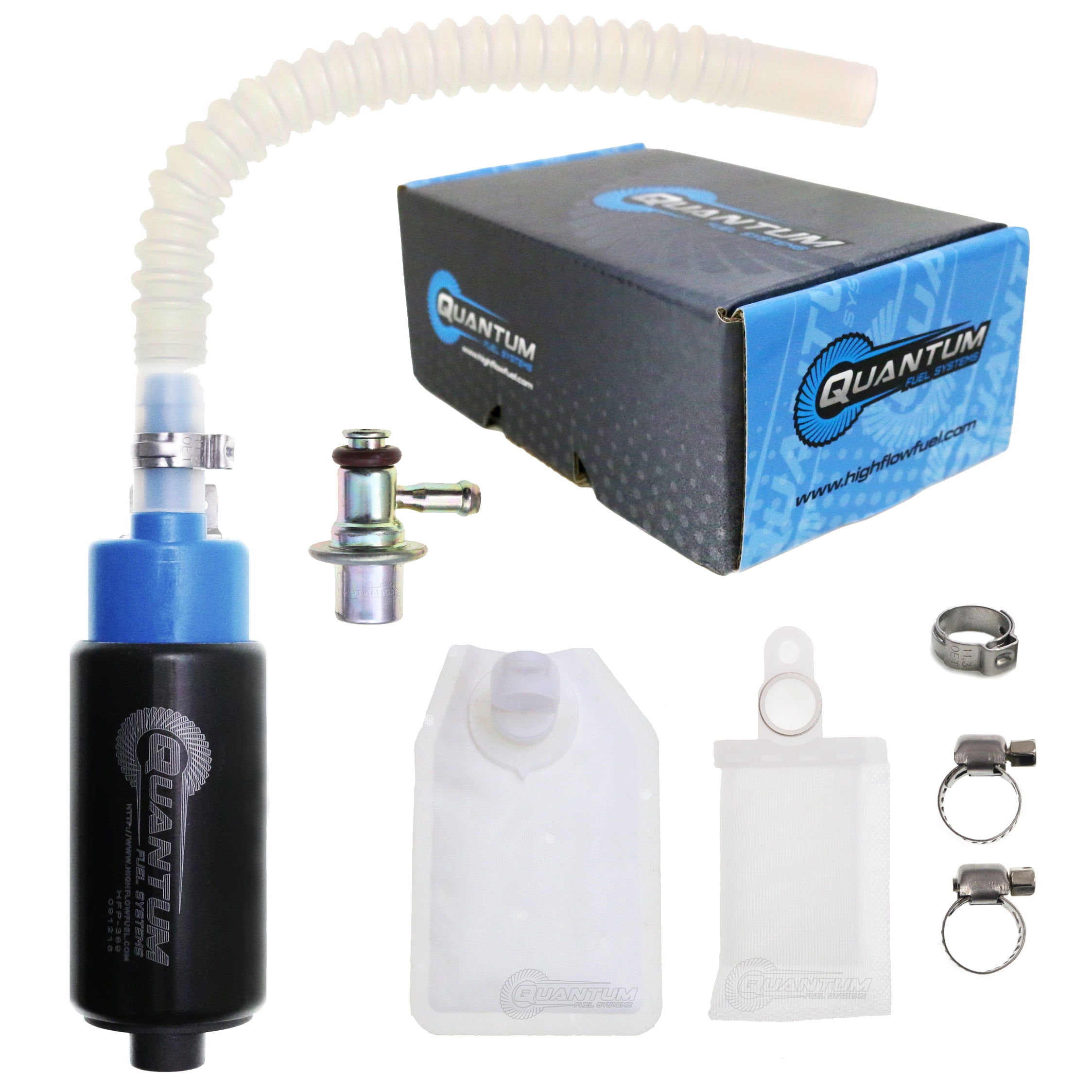 Quantum 30mm EFI Fuel Pump, Strainer, Fuel Filter, And Regulator For