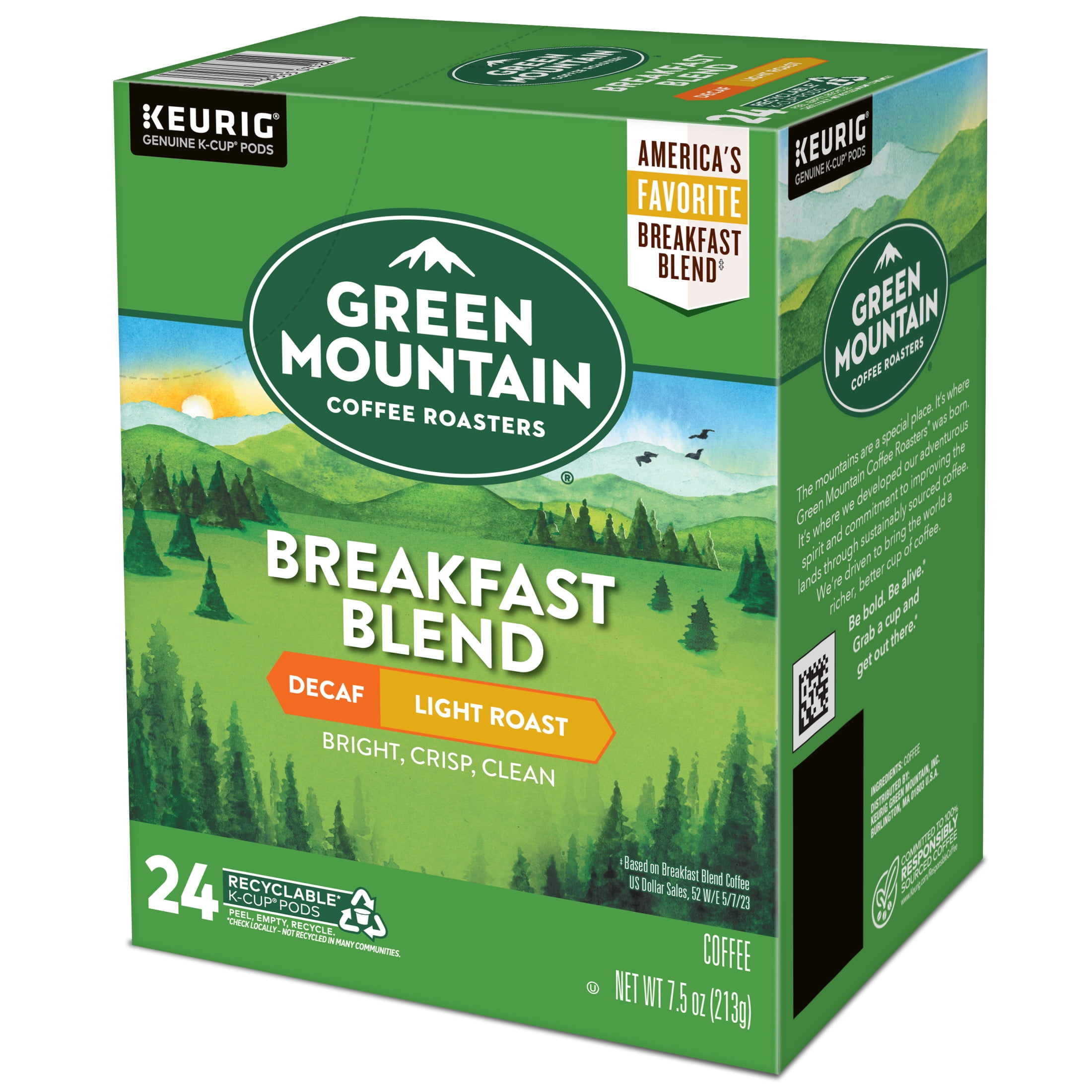 Breakfast Blend Coffee K-Cups, 24/Box Breakfast Blend Coffee K-Cups, 24/Box