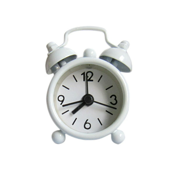 Mini Metal Small Alarm Clock Electronic, Small Alarm Clocks