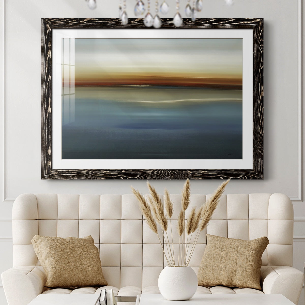 Beside the Blue II-Premium Framed Print - Ready to Hang