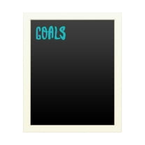 Trademark Fine Art 'Goals Script' Chalkboard by ABC
