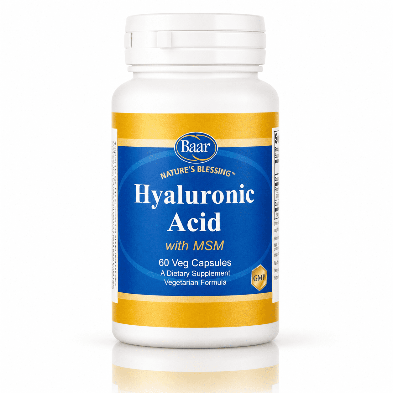 Hyaluronic Acid with MSM, 60 Veg Capsules