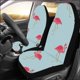 thumbnail image 2 of Juego de 2 fundas para asientos de coche ABPHQTO rosa flamenco y azul universal, 2 of 3