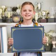 thumbnail image 5 of SUNEE Certificate Holders, 8.5 x 11 Inch, Gold Foil Border, Navy Blue, Pack of 50, 5 of 7