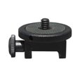 thumbnail image 1 of 1/4 Telescope Scope Adapter Adapter CNC Metal Monopod Mount Base Black for LED Light Camera Accessories Cradle Base 21-25mm, 1 of 5