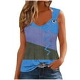 thumbnail image 2 of Puntoco Camisetas básicas sin mangas para mujer Camisetas sin mangas para mujer Camisetas de verano Blusas holgadas informales sin mangas con cuello redondo, 2 of 4