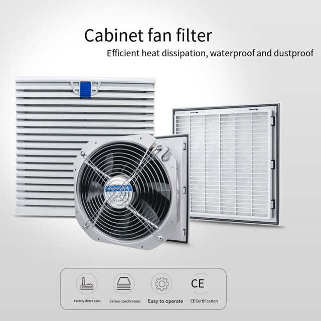 pitrice Electrical Cabinet Ventilation Distribution Box Equipment Removable Industrial Factory Professional Maintenance Accessory Type 1 Cooler
