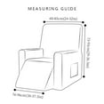 thumbnail image 3 of Binwennn Leather Couch Cushions Replacement Couch Cover Recliner Dog Bed Sofa Cover Elastic Lie Chair Cover Home Leisure Chair Cover All Inclusive Lie Chair Cover For Most Split Type Lie Chair, 3 of 4