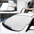 thumbnail image 2 of 100x147cm Cubierta para parabrisas de coche, cubierta para parabrisas, protección solar, cubierta para parabrisas de coche, protección solar Uv, 2 of 4