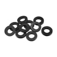 thumbnail image 1 of 10 x 19 x 3mm Junta de O-Ring de Manguera de Goma Plana Lote para Grommet 10 piezas, 1 of 3