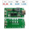 thumbnail image 3 of Minicargador de Batería USB Tipo C de 8,4 V, 12,6 V y 16,8 V para Módulo de Carga Elevadora de Batería LiPo/Li-Ion 4S de 4 A., 3 of 7