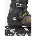 thumbnail image 2 of K2 Men's F.I.T. 80 BOA Inline Skates - Gray/Mustard - 9, 2 of 4