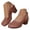Brown, variant on Dakaela Closed Toe Chunky Heeled Sandals for Women 2026 Hollow out Orthopedic Wedge Summer Dressy Slingback Pumps Shoes Size 6