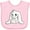 AD-Pink, variant on Inktastic Adorable Easter Bunny Boys or Girls Baby Bib