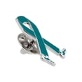 thumbnail image 2 of PinMart's Teal Awareness Ribbon Walk Fundraiser Enamel Lapel Enamel Lapel Pin, 2 of 4
