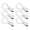 White, variant on Round Elastomer Gluey Towel Hoop Bathroom Kitchen Hook Denial Drill Installation Maintains Towels Neat Denial Deformation