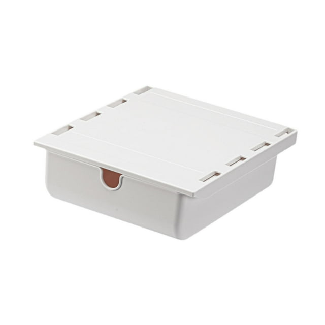Bajo cajón de almacenamiento de escritorio Gran capacidad Caja de almacenamiento de almacenamiento Caja de organización de escritorio para la cocina